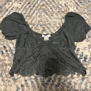 Evan romantics tie top size xs